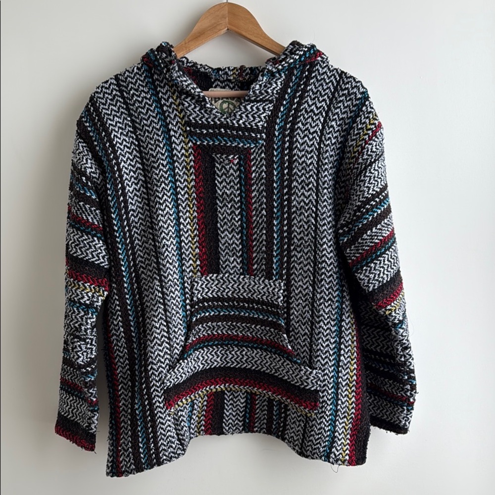 Multicolor Striped Unisex BAHA Sweater